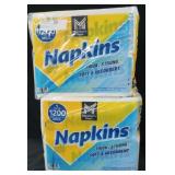 2 4pk 1200 1 ply napkins