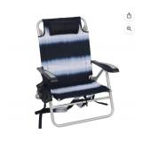 5 Position Lay Flat Beach Chair
