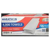 Marathon multi-fold towels 4000 count