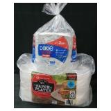 600ct Super strong heavy duty 9in paper plates.