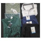 Men's size Large shirts and shorts. Most New w/