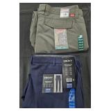 Men's size 40x32 pants and size 38x32 pants. New