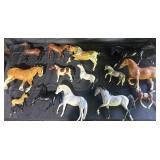 Plastic/Resin horse figurines