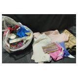 Bag of assorted Joann fabric type linens