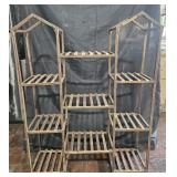 Light wood Plant stand. 37x48'