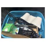 Plant light & cooling system w/ pots & food