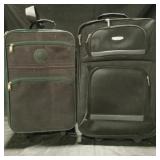 Concourse suitcase and American flyers suitcase