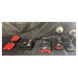 Impact Driver, Drill, 19.2V battery & charger, 2-