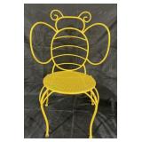 Bee form metal childï¿½s chair