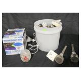 10 outdoor solar lights. Underwater light show