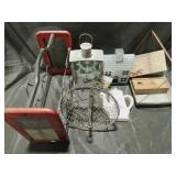 Decorative kitchen items wine rack fruit basket
