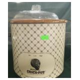 Rival crackpot stoneware slow cooker. Not tested.