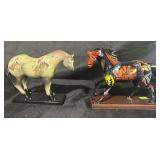 Grandfatherï¿½s journey figurine and Crow Fair Pony