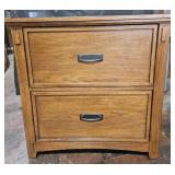 Wooden file cabinet. 30x22x30'