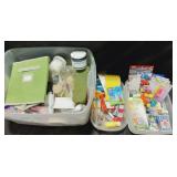 Arts and crafts supplies and misc. Colored