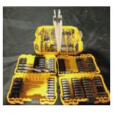 3 Dewalt drill bit kits not complete