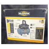 McGraw 3 gallon air compressor not tested