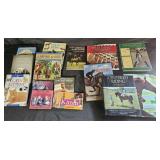 Books. 8 books on horses, 5 cat books and 1 dog