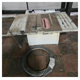 Delta model TS-300 10' Table Saw. Not tested