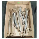 Assortment 15 craftsman wrenches