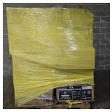 Freight skid of Essential Items