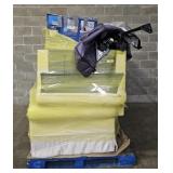 Freight skid of Essential Items