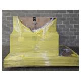 Freight long skid of Essential Items
