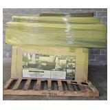 Freight long skid of Essential Items