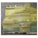 Freight long skid of Essential Items