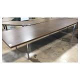 2 LARGE SOLID SURFACE TABLES