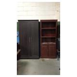 2 - 71' TALL SHELVING STORAGE CABINETS