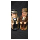 2 Toby Jugs