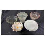 5 Piece Glass & Ceramic Group