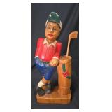 Four Golf Themed Figures