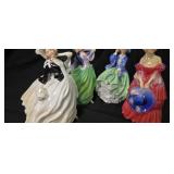Four Royal Doulton Figurines