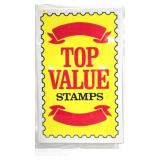 Top Value Stamps Plastic Sign With Metal Frame