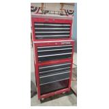 6 Drawer Craftsman Toolbox with 6 Drawer Topbox