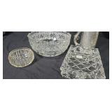 Pressed Gall and Pewter Group (4pcs)