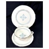 Footed Cup & Saucer with Plates Charmaine by Lenox