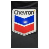 Chevron Lexan Sign, Pointed Bottom