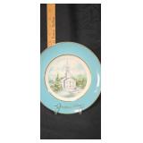 Group Of Ceramic Plates, Wall Hangings, Tile