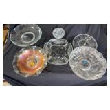 6 Pieces of Antique/Collectable Glass