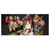 Six Royal Doulton Figures