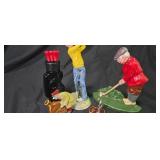 Seven Piece Gold And Tennis Grouping