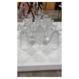 15 Fostoria, American Patterned Tumblers