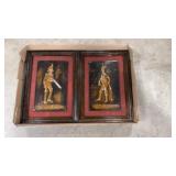 2 British Decortive Art Plaques