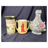 Royal Doulton Pitcher/Vase And Copeland Spode Vase