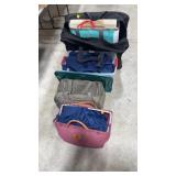 Assorted Display Table Coverings & Banker's Boxes