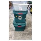 Three Totes with Lids