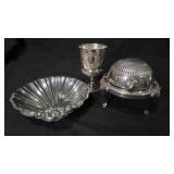 Three English Silver Plate